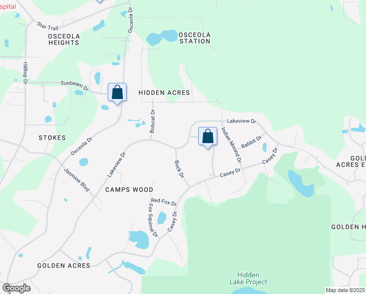map of restaurants, bars, coffee shops, grocery stores, and more near 10235 Lakeview Drive in New Port Richey