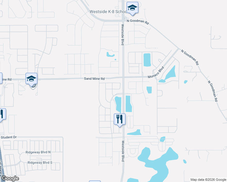 map of restaurants, bars, coffee shops, grocery stores, and more near 9034 Sunshine Ridge Loop in Kissimmee