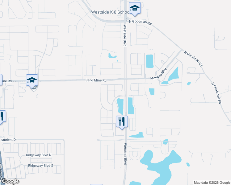 map of restaurants, bars, coffee shops, grocery stores, and more near 9034 Sunshine Ridge Loop in Kissimmee