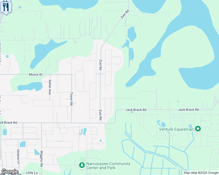 map of restaurants, bars, coffee shops, grocery stores, and more near 2218 Stillwood Way in St. Cloud