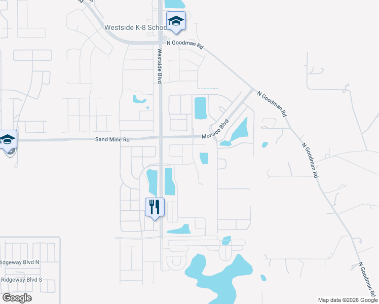 map of restaurants, bars, coffee shops, grocery stores, and more near 8914 Caroline Bay Court in Kissimmee