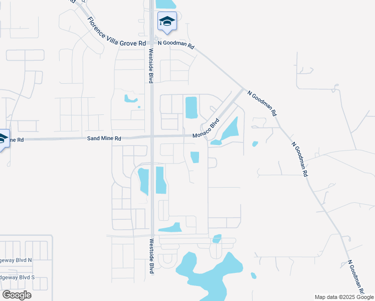 map of restaurants, bars, coffee shops, grocery stores, and more near 8904 Caroline Bay Court in Kissimmee