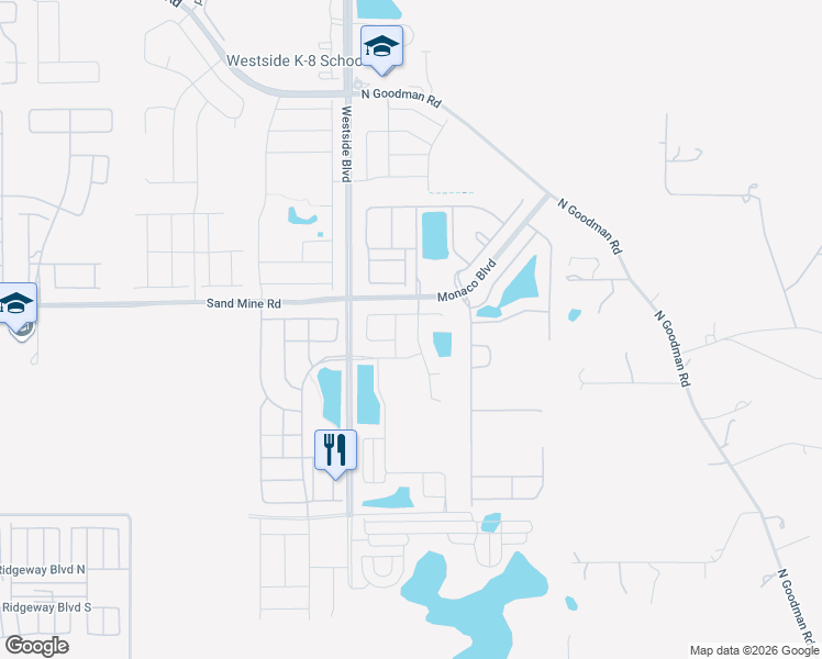 map of restaurants, bars, coffee shops, grocery stores, and more near 8914 Caroline Bay Court in Kissimmee