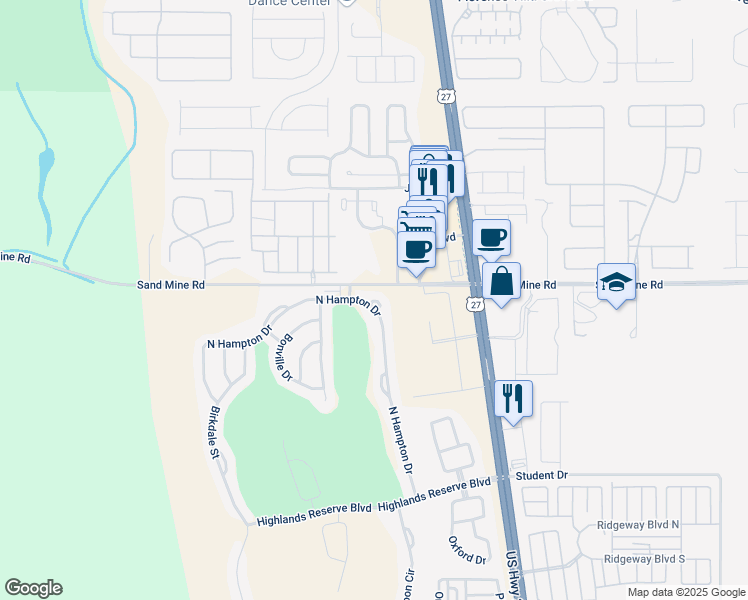 map of restaurants, bars, coffee shops, grocery stores, and more near 888 Huntingdale Court in Davenport