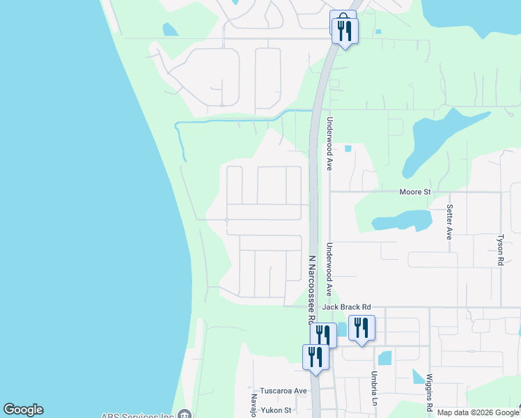 map of restaurants, bars, coffee shops, grocery stores, and more near 4914 East Lake Cove Boulevard in St. Cloud