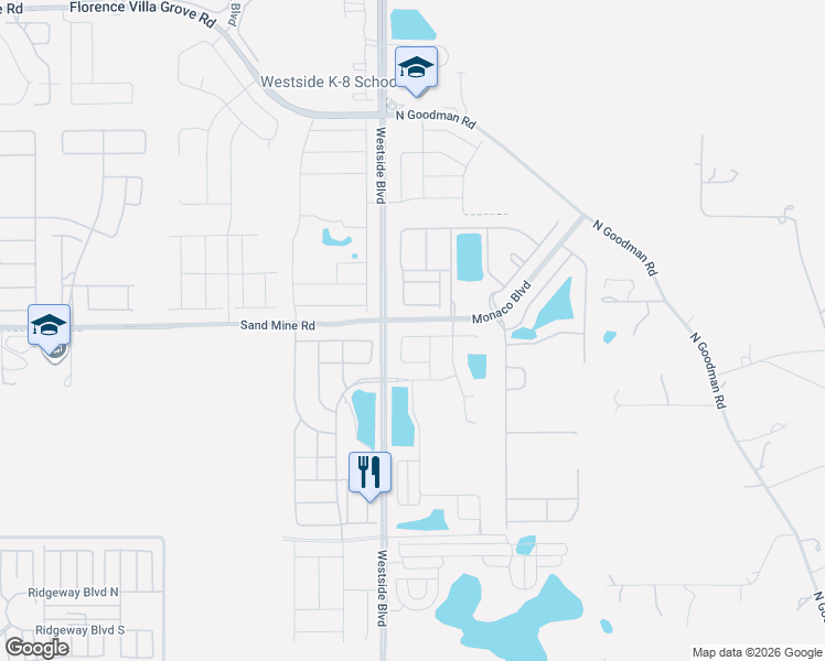 map of restaurants, bars, coffee shops, grocery stores, and more near 9021 Sunshine Ridge Loop in Kissimmee
