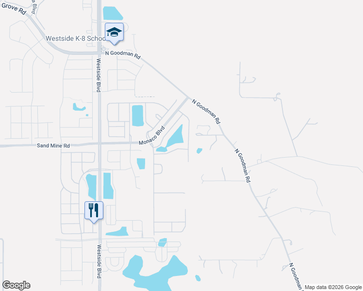 map of restaurants, bars, coffee shops, grocery stores, and more near 1845 Gobi Drive in Kissimmee