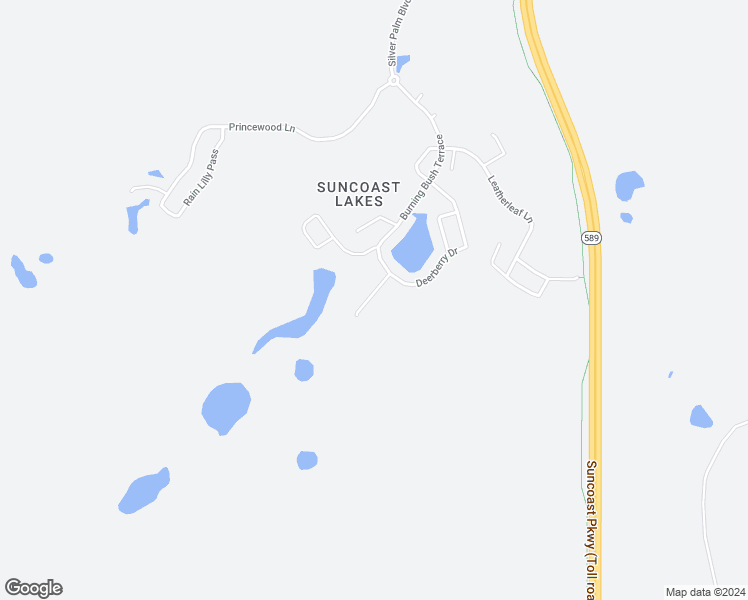 map of restaurants, bars, coffee shops, grocery stores, and more near 10514 Sky Flower Court in Pasco County