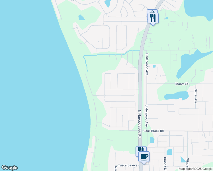 map of restaurants, bars, coffee shops, grocery stores, and more near 1911 Big Cypress Drive in Saint Cloud