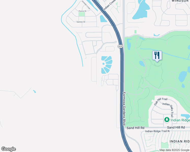 map of restaurants, bars, coffee shops, grocery stores, and more near 2222 Wyndham Palms Way in Kissimmee