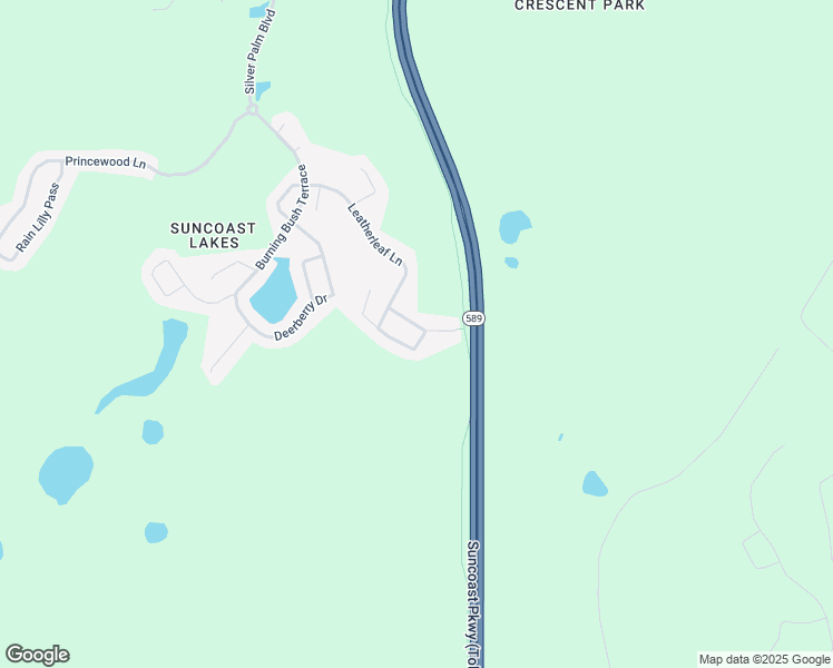 map of restaurants, bars, coffee shops, grocery stores, and more near 15854 Pond Rush Court in Land O' Lakes