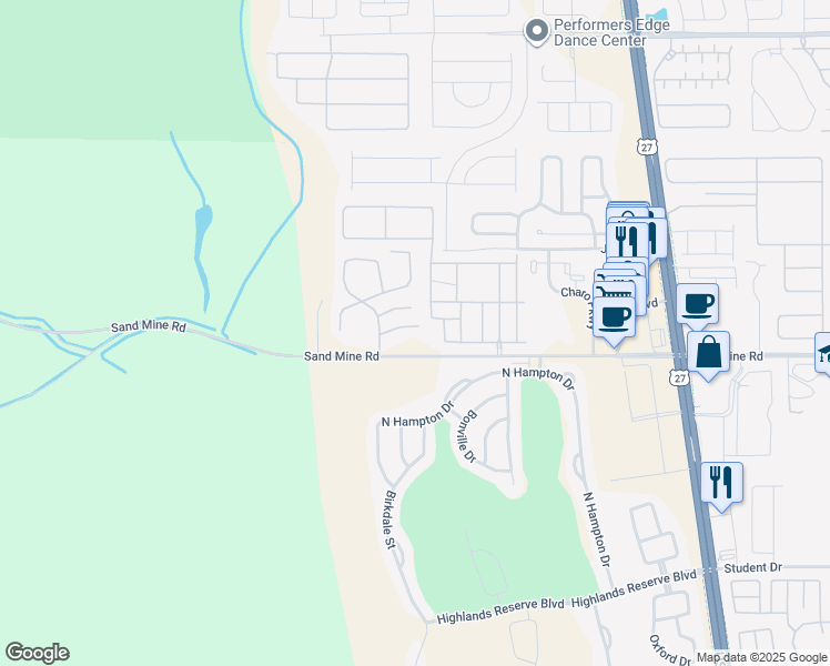 map of restaurants, bars, coffee shops, grocery stores, and more near 243 Coco Plum Drive in Davenport