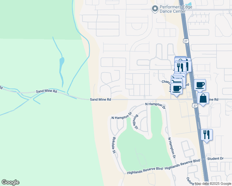 map of restaurants, bars, coffee shops, grocery stores, and more near 243 Coco Plum Drive in Davenport