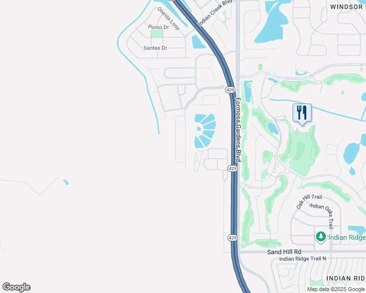 map of restaurants, bars, coffee shops, grocery stores, and more near 2222 Wyndham Palms Way in Kissimmee