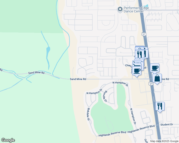 map of restaurants, bars, coffee shops, grocery stores, and more near 243 Coco Plum Drive in Davenport