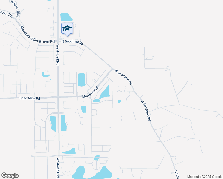 map of restaurants, bars, coffee shops, grocery stores, and more near 1877 Nice Court in Kissimmee