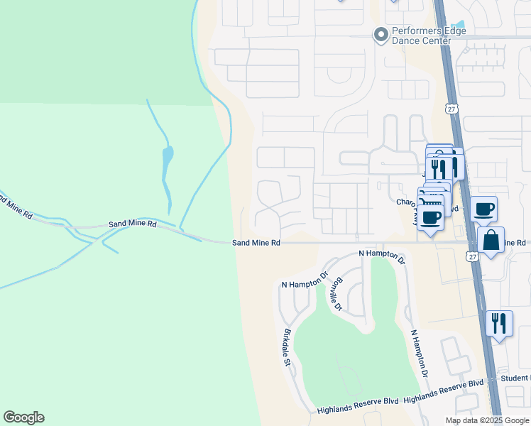 map of restaurants, bars, coffee shops, grocery stores, and more near 432 Orchid Drive in Davenport