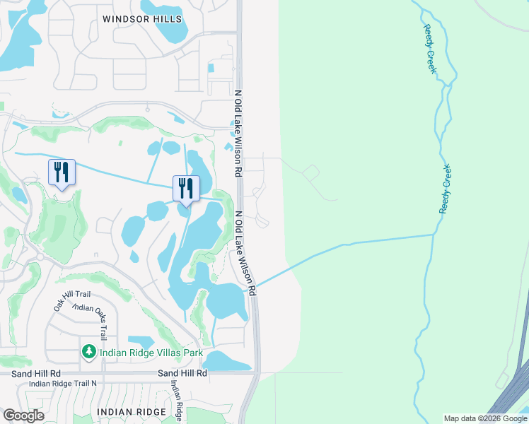 map of restaurants, bars, coffee shops, grocery stores, and more near 7503 Atlantis Way in Kissimmee
