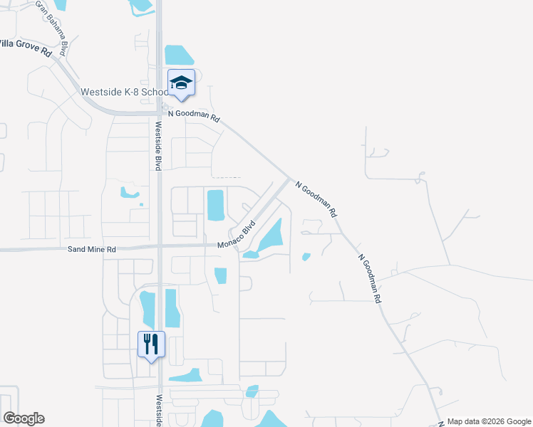 map of restaurants, bars, coffee shops, grocery stores, and more near 1888 Gobi Drive in Kissimmee