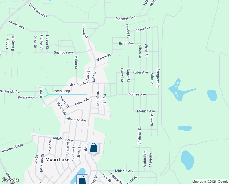 map of restaurants, bars, coffee shops, grocery stores, and more near 10654 Dothan Street in New Port Richey