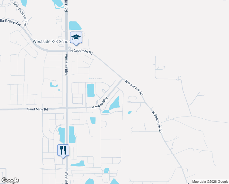 map of restaurants, bars, coffee shops, grocery stores, and more near 1888 Gobi Drive in Kissimmee