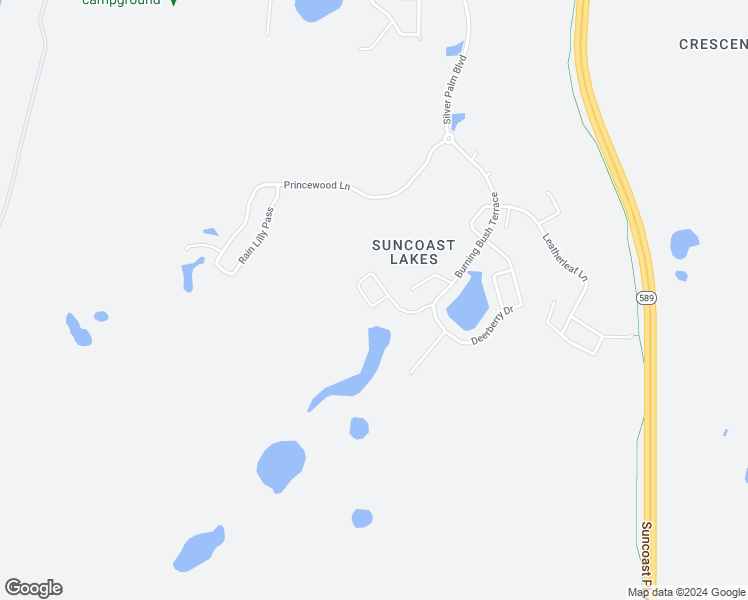 map of restaurants, bars, coffee shops, grocery stores, and more near 10630 Pearl Berry Loop in Land O' Lakes