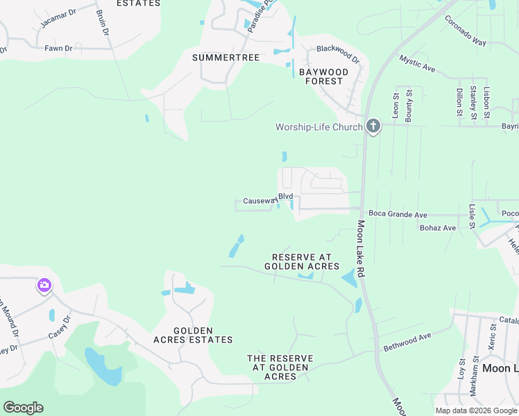 map of restaurants, bars, coffee shops, grocery stores, and more near 11421 Lorain Road in New Port Richey