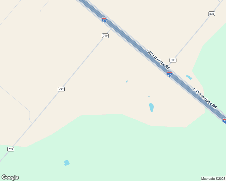 map of restaurants, bars, coffee shops, grocery stores, and more near 151 Farm to Market Road 799 in George West