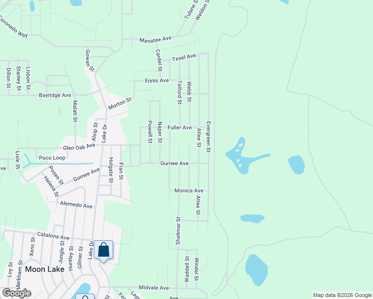 map of restaurants, bars, coffee shops, grocery stores, and more near 13031 Gurnee Avenue in New Port Richey