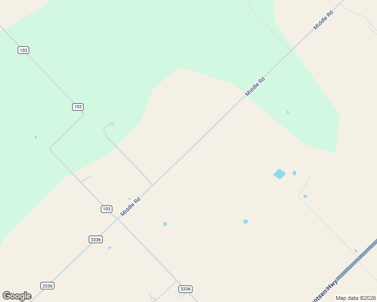 map of restaurants, bars, coffee shops, grocery stores, and more near Middle Road in George West