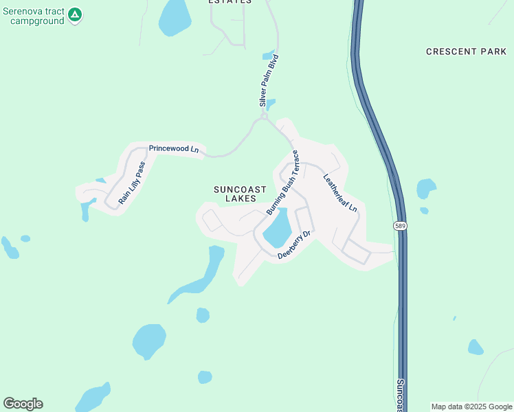 map of restaurants, bars, coffee shops, grocery stores, and more near 15447 Pepper Pine Court in Land O' Lakes
