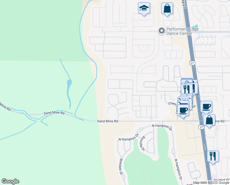 map of restaurants, bars, coffee shops, grocery stores, and more near 3724 Calabria Avenue in Davenport