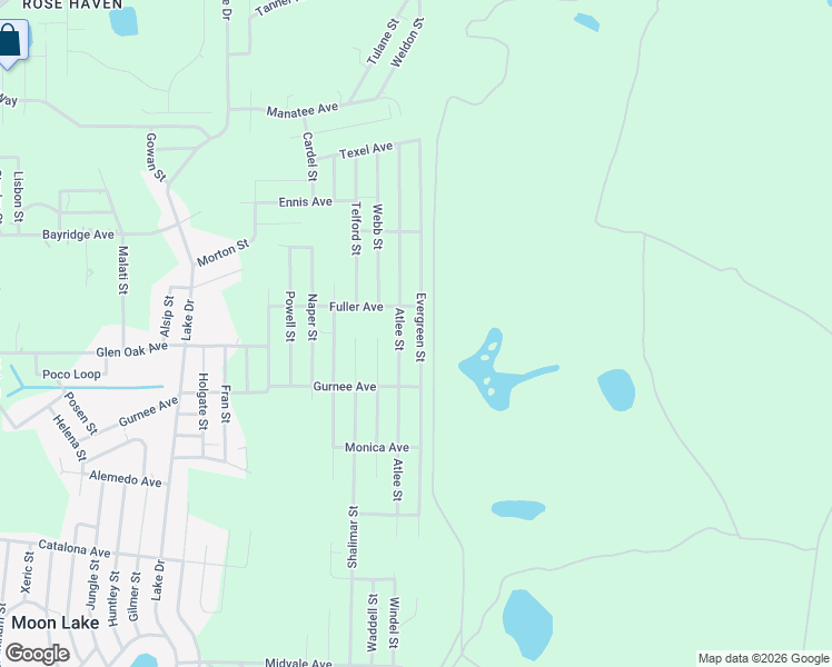 map of restaurants, bars, coffee shops, grocery stores, and more near 13220 Fuller Avenue in New Port Richey