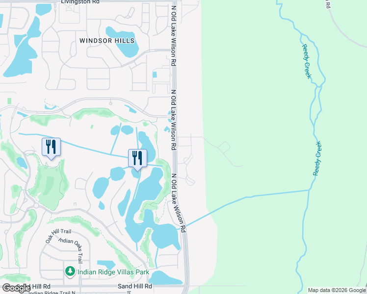 map of restaurants, bars, coffee shops, grocery stores, and more near 2184-2246 N Old Lake Wilson Rd in Kissimmee