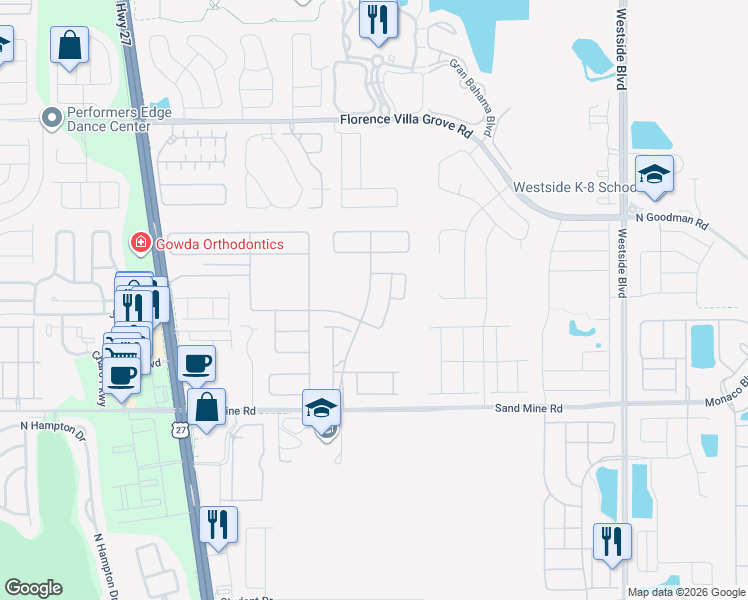map of restaurants, bars, coffee shops, grocery stores, and more near 1176 Aloha Boulevard in Davenport