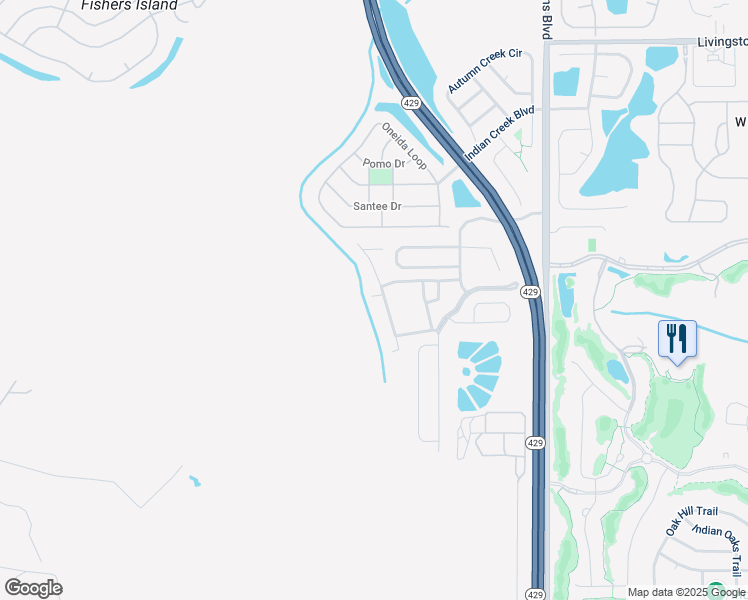 map of restaurants, bars, coffee shops, grocery stores, and more near 2322 Silver Palm Drive in Kissimmee