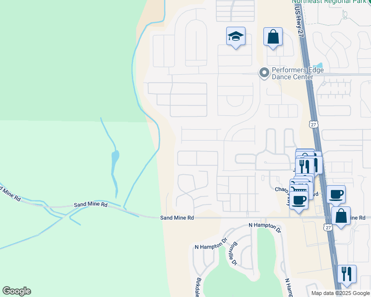 map of restaurants, bars, coffee shops, grocery stores, and more near 2918 Calabria Avenue in Davenport