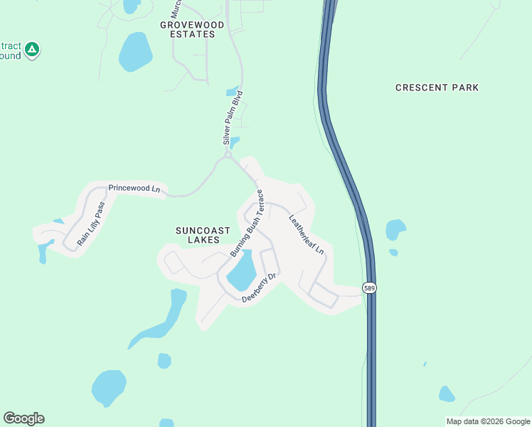 map of restaurants, bars, coffee shops, grocery stores, and more near 10843 Wild Cotton Court in Pasco County