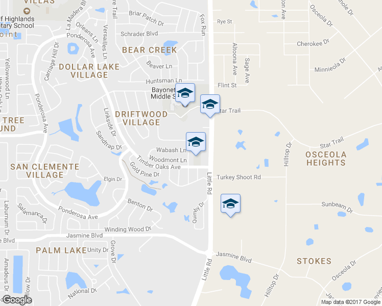 map of restaurants, bars, coffee shops, grocery stores, and more near 10902 Peppertree Lane in Port Richey
