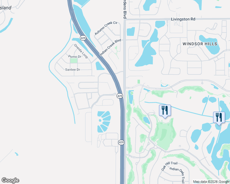 map of restaurants, bars, coffee shops, grocery stores, and more near 8208 Fan Palm Way in Kissimmee