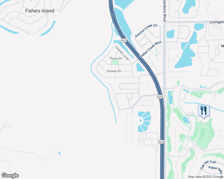 map of restaurants, bars, coffee shops, grocery stores, and more near 2370 Silver Palm Drive in Kissimmee