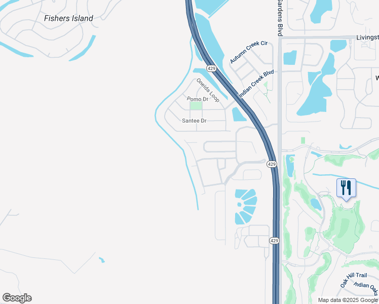 map of restaurants, bars, coffee shops, grocery stores, and more near 2370 Silver Palm Drive in Kissimmee
