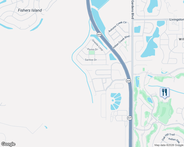 map of restaurants, bars, coffee shops, grocery stores, and more near 8129 Fan Palm Way in Kissimmee