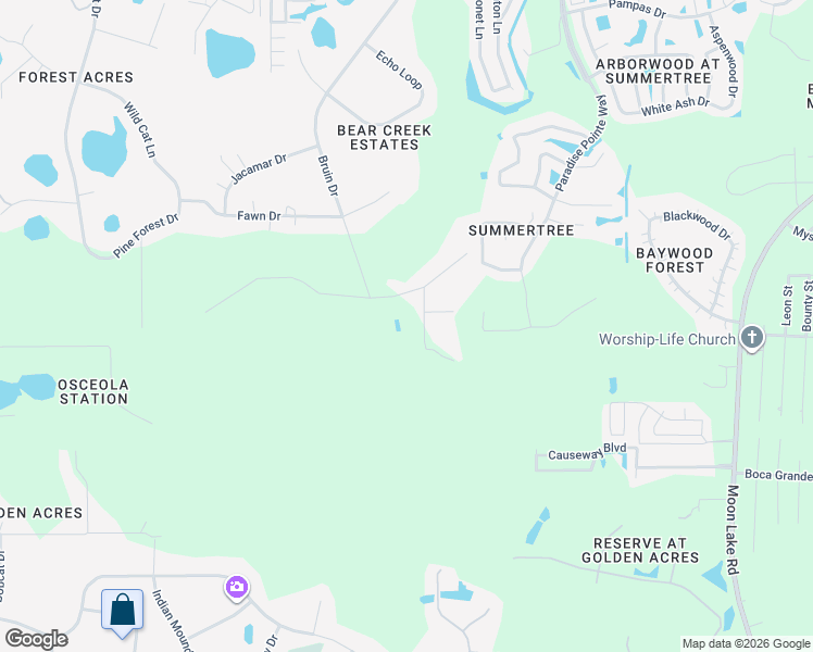 map of restaurants, bars, coffee shops, grocery stores, and more near 11015 Tracey Court in New Port Richey