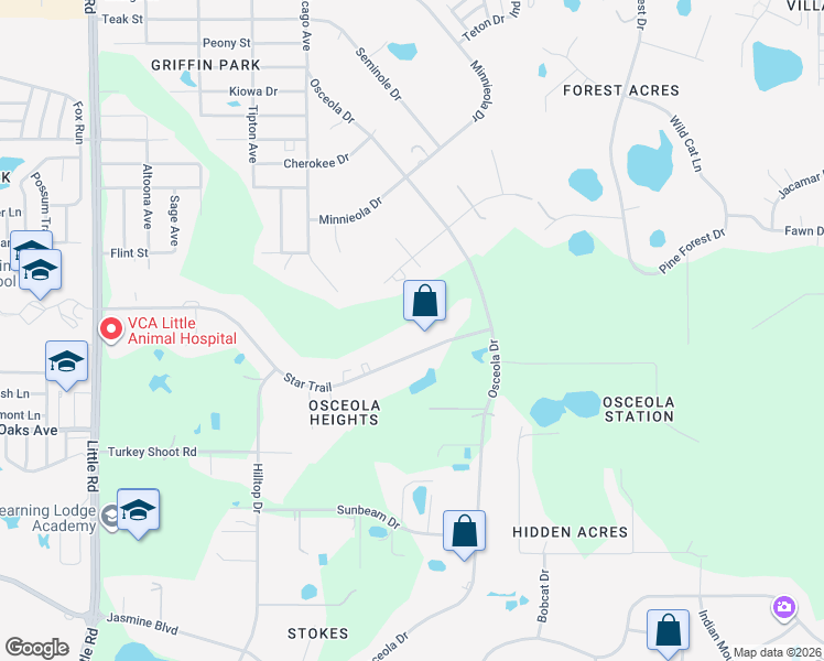 map of restaurants, bars, coffee shops, grocery stores, and more near 9720 Arrow Drive in New Port Richey