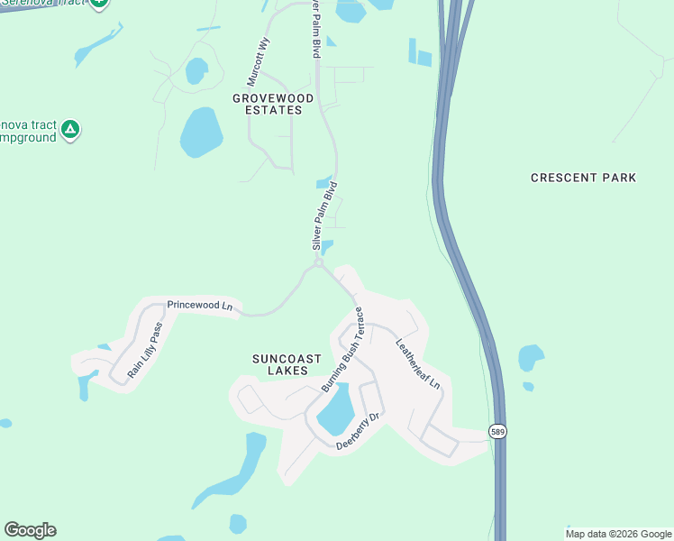 map of restaurants, bars, coffee shops, grocery stores, and more near 15545 Locustberry Court in Land O' Lakes