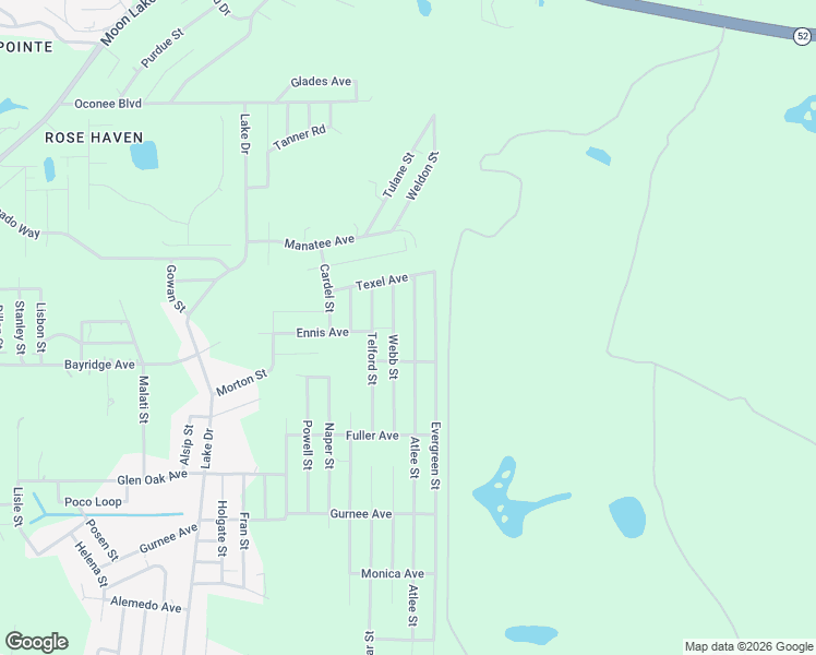 map of restaurants, bars, coffee shops, grocery stores, and more near 11045 Atlee Street in New Port Richey