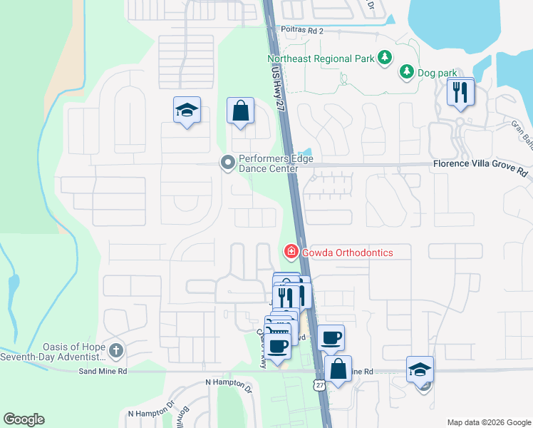 map of restaurants, bars, coffee shops, grocery stores, and more near 745 Chelsea Drive in Davenport