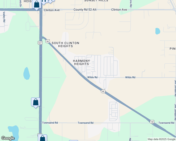 map of restaurants, bars, coffee shops, grocery stores, and more near 11046 Pelican Drive in Dade City