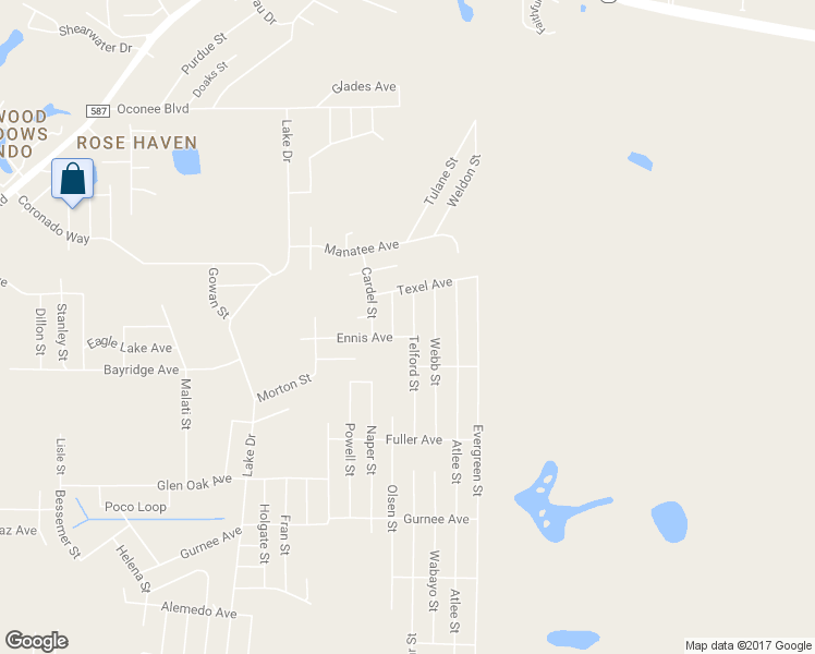 map of restaurants, bars, coffee shops, grocery stores, and more near 11051 Telford Street in New Port Richey